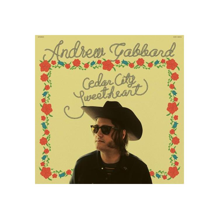 ANDREW GABBARD - Cedar City Sweetheart [lp] (Clear With Yellow & Red Swirl Vinyl)