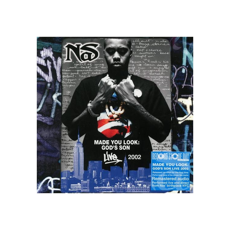 NAS - Made You Look: God's Son Live 2002 [lp] (First Time On Vinyl, Limited, Indie-exclusive)