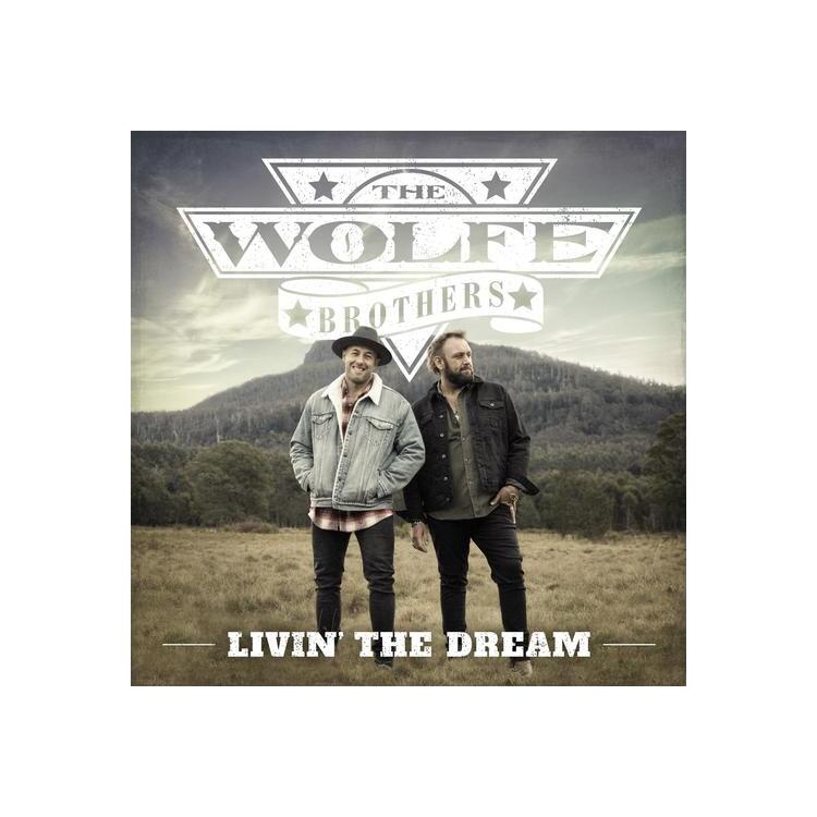 THE WOLFE BROTHERS - Livin' The Dream (White Vinyl)