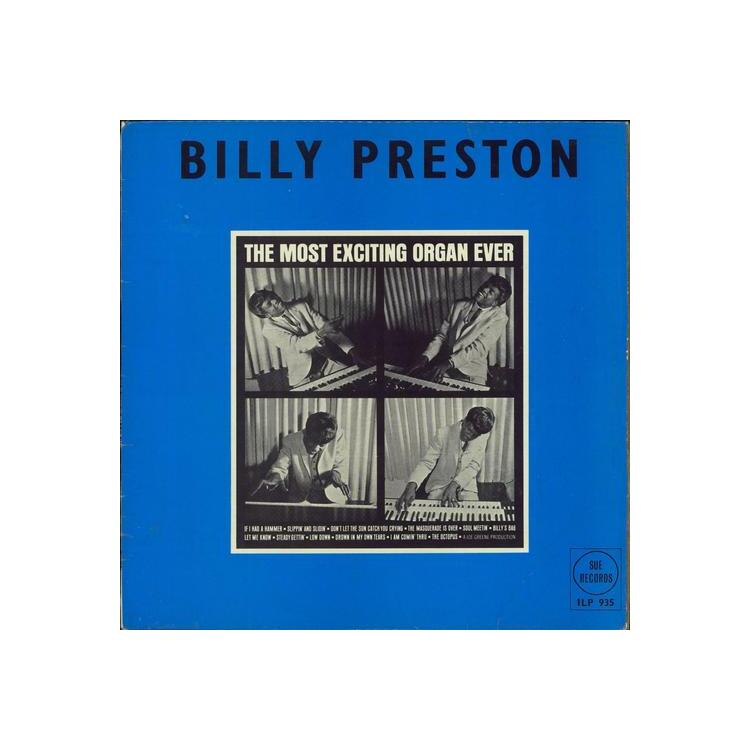 BILLY PRESTON - The Most Exciting Organ Ever [lp]