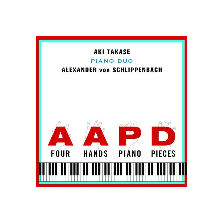 AKI TAKASE & ALEXANDER VON SCHLIPPENBACH - Four Hands Piano Pieces [lp]
