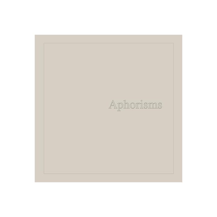 GRAHAM LAMBKIN - Aphorisms [2lp]