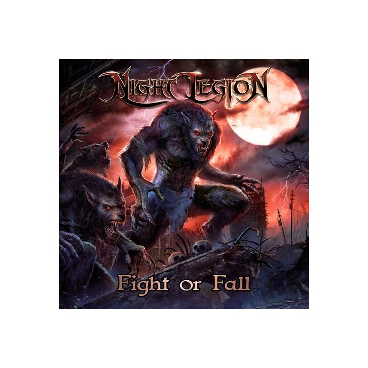 NIGHT LEGION - Fight Or Fall (Limited Red Coloured Vinyl)