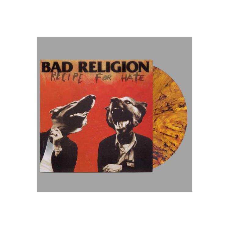 BAD RELIGION - Recipe For Hate (30 Year Anniversary Edition Tigers Eye Translucent Vinyl)