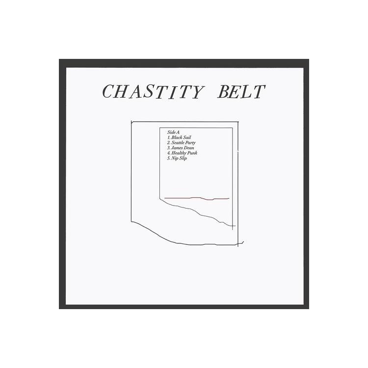 CHASTITY BELT - No Regerts (Black & White Swirl 10th Anniversary Edition)