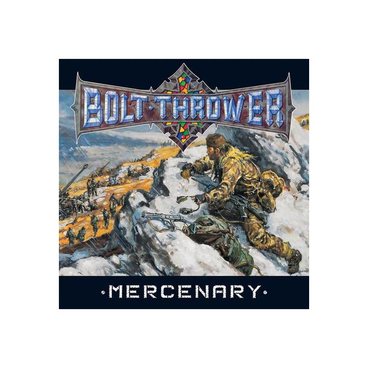 BOLT THROWER - Mercenary (Yellow & Black Galaxy Vinyl)
