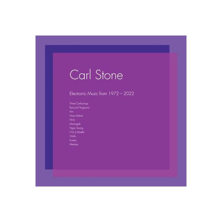 CARL STONE - Electronic Music From 1972-2022 [3lp]