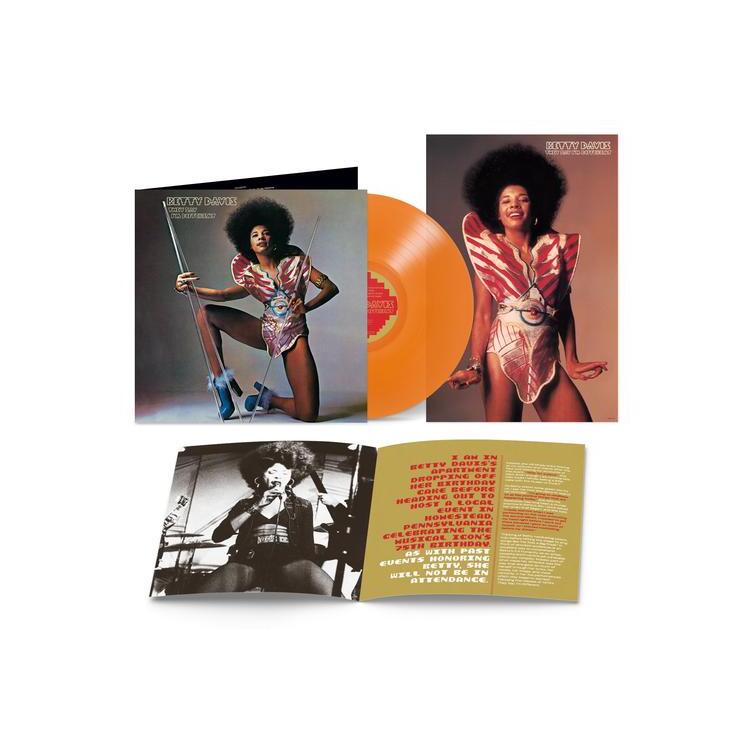 BETTY DAVIS - They Say I'm Different (Orange Vinyl)