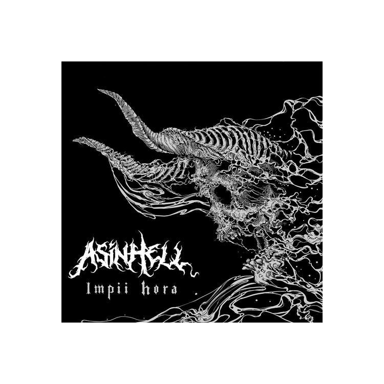 ASINHELL - Impii Hora (Silver W/ Red Splatter Vinyl)