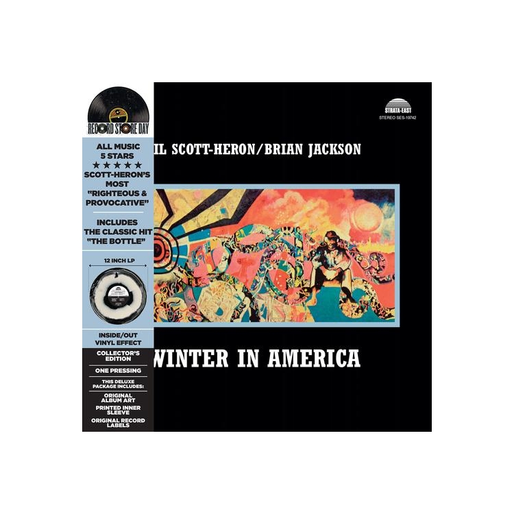GIL SCOTT-HERON - Winter In America (Galaxy Black & White Vinyl) - Rsd Bf 2023