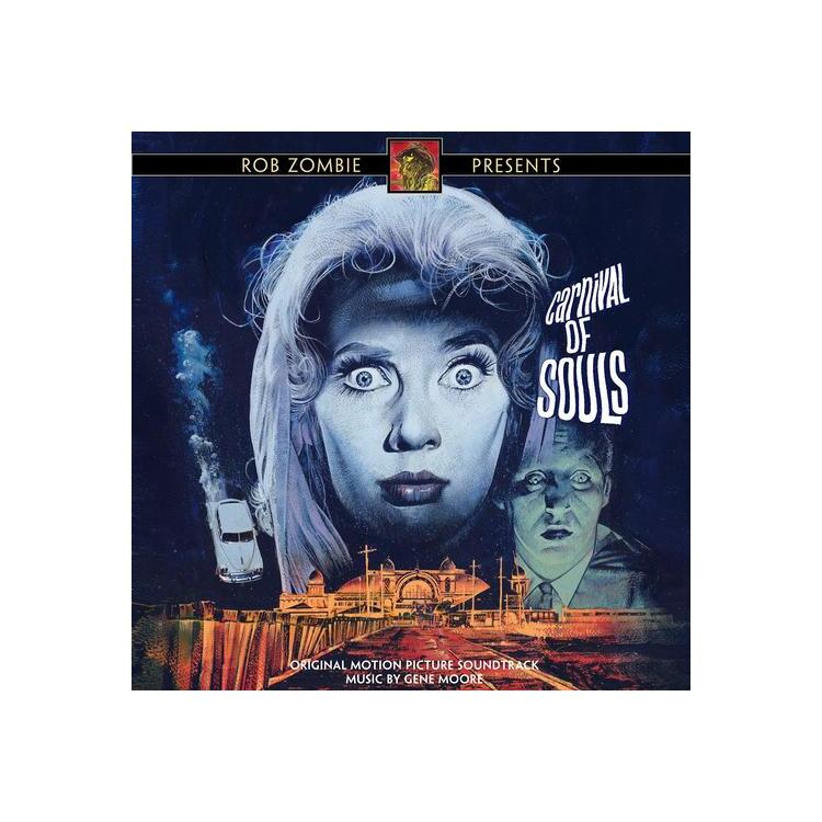 SOUNDTRACK - Rob Zombie Presents: Carnival Of Souls ('carnival Ghoul' Blue Pinwheel Coloured Vinyl)