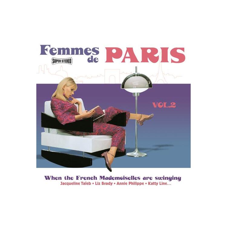 VARIOUS ARTISTS - Femmes De Paris Volume 2 (Purple Vinyl)