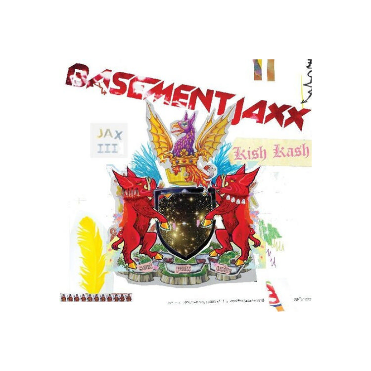 BASEMENT JAXX - Kish Kash (Red/white)