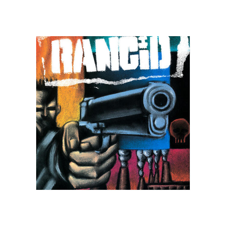 RANCID - Rancid (White & Black Splatter)