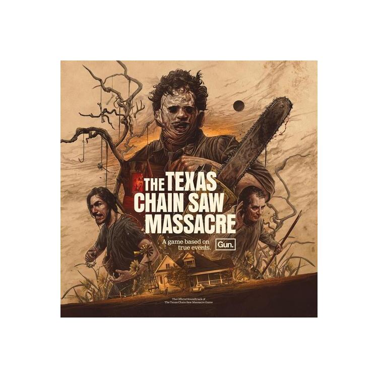 SOUNDTRACK - The Texas Chain Saw Massacre The Game + Remains (Chain Saw Motor Green & Rust Coloured Vinyl)