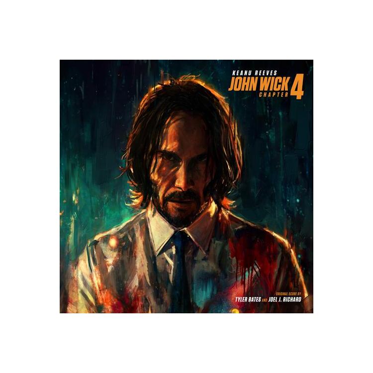 SOUNDTRACK - John Wick Chapter 4: Music From The Motion Picture (Limited Transparent Orange Coloured Vinyl)