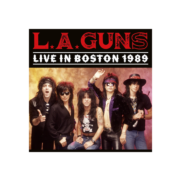 L.A. GUNS - Live In Boston 1989 [2lp] (Pink Vinyl, Limited, Indie-exclusive)