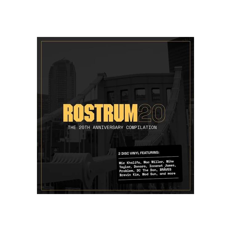VARIOUS ARTISTS - Rostrum 20: The 20th Anniversary Compilation [2lp] (Feats. Mac Miller, Wiz Khalifa, Problem Ft. Snoop Dogg And Freddie Gibbs, Etc., 
