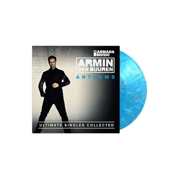 ARMIN VAN BUUREN - Anthems - Ultimate Singles Collected (Blue/black/white Marbled Vinyl)