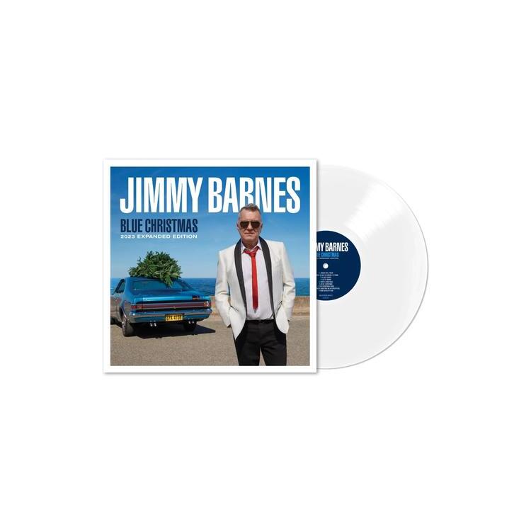 JIMMY BARNES - Blue Christmas - 2023 Expanded Edition (White Lp)