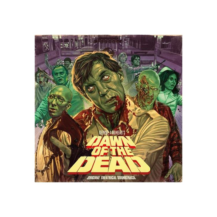 SOUNDTRACK - Dawn Of The Dead: Original Theatrical Soundtrack (Limited Retro Coloured Vinyl)