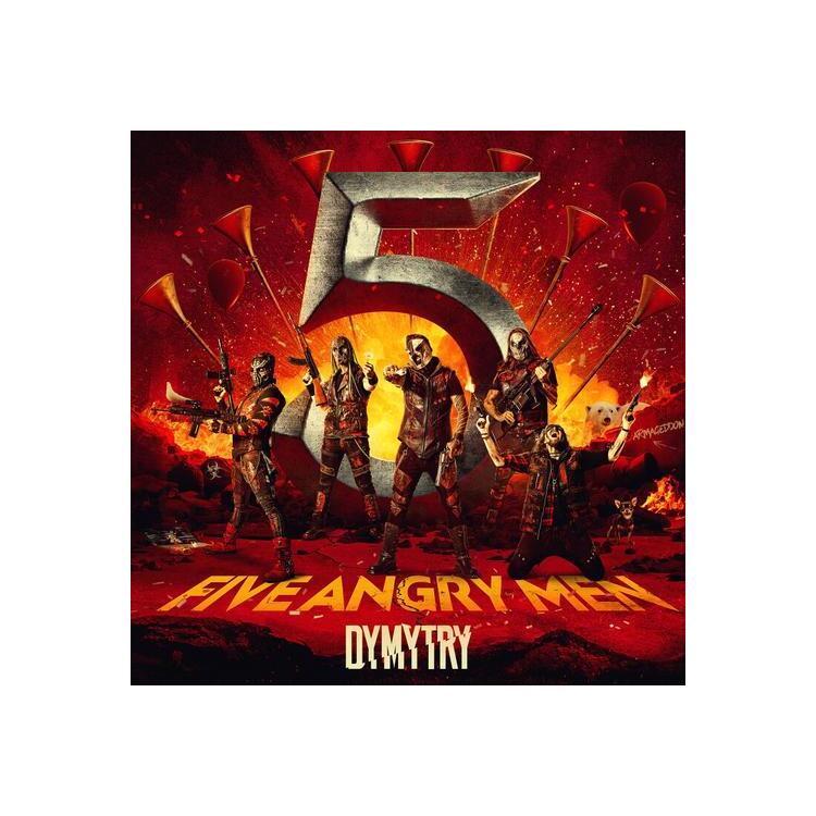 DYMYTRY - Five Angry Men (Red/yellow Splatter Vinyl)