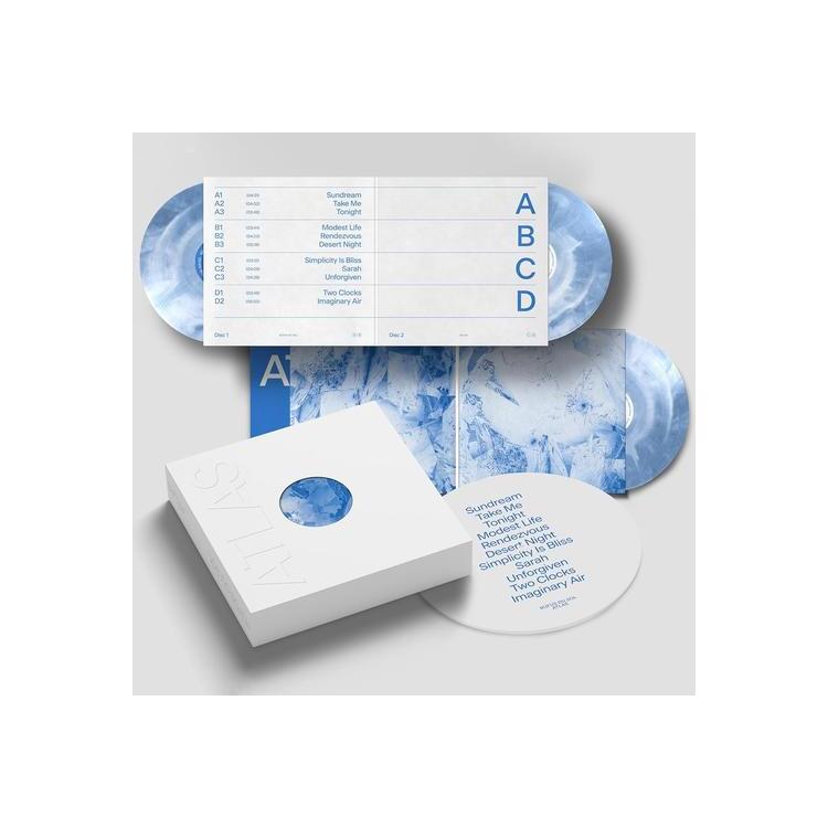 RUFUS DU SOL - Atlas: 10 Year Anniversary Deluxe Edition (Limited Blue & White Marble Coloured Vinyl)
