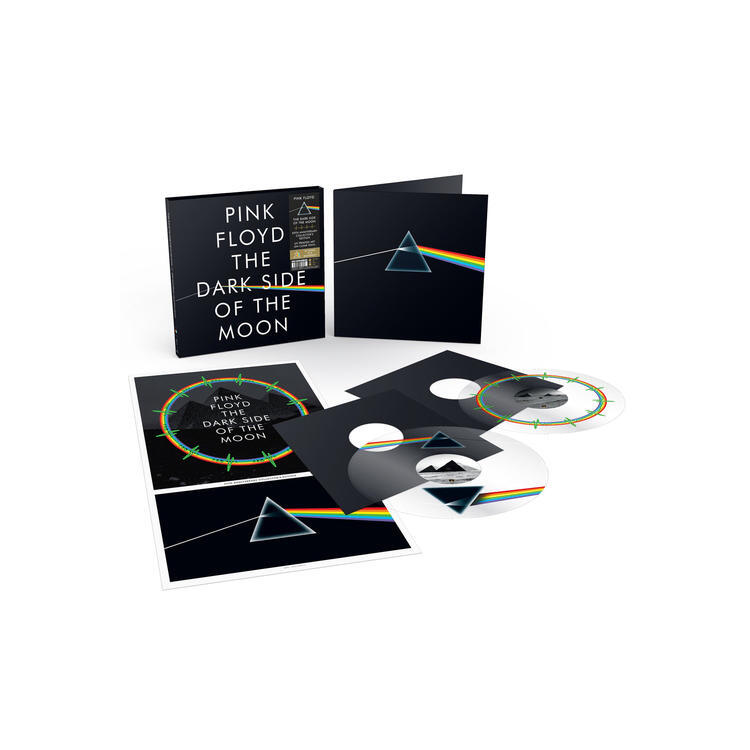 PINK FLOYD - Dark Side Of The Moon: 50th Anniversary Clear Vinyl Collector's Edition