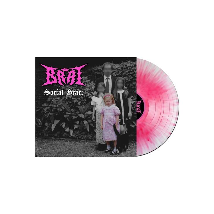 BRAT - Social Grace (White W/ Pink Splatter Vinyl)