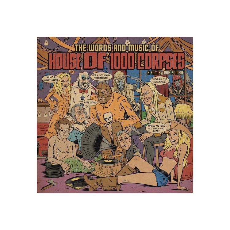 SOUNDTRACK - Words & Music Of House Of 1000 Corpses: A Film By Rob Zombie (Limited Coloured Vinyl)