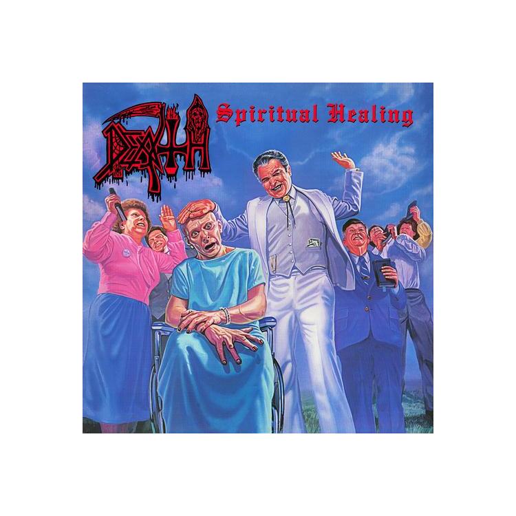 DEATH - Spiritual Healing - Reissue Lp (Foil Jacket - Red, Cyan And Black Merge With Splatter)