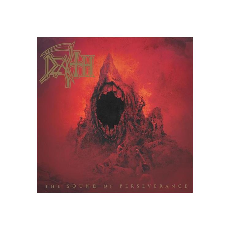 DEATH - The Sound Of Perseverance (Foil Jacket- Black, Red And Gold Merge With Splatter)