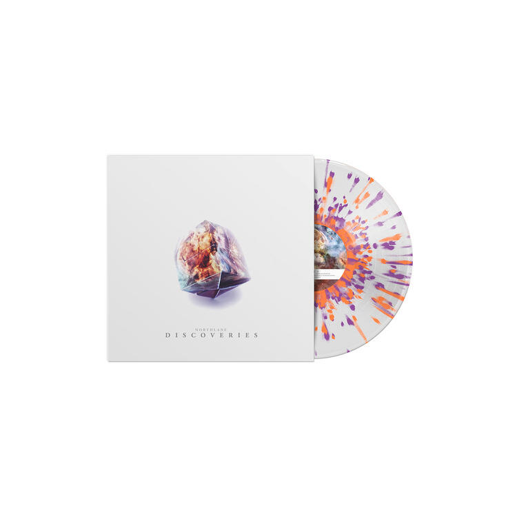 NORTHLANE - Discoveries (Half White. Half Ultra Clear With Orange And Purple Splatter)
