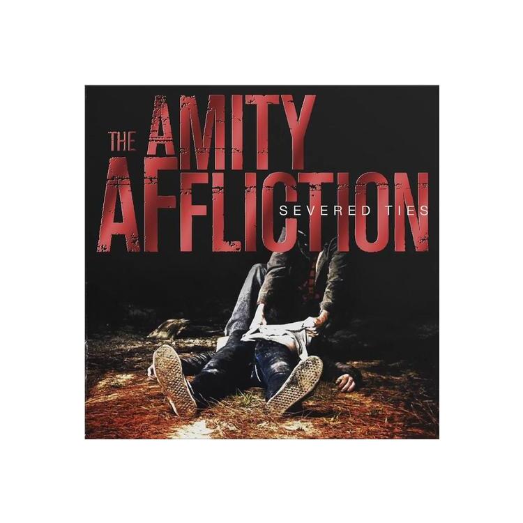 THE AMITY AFFLICTION - Severed Ties (Ltd. Foil Print Gatefold Vinyl Red, White And Blue Quad With Splatter)
