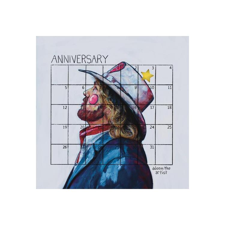 ADEEM THE ARTIST - Anniversary (Metallic Silver Lp)