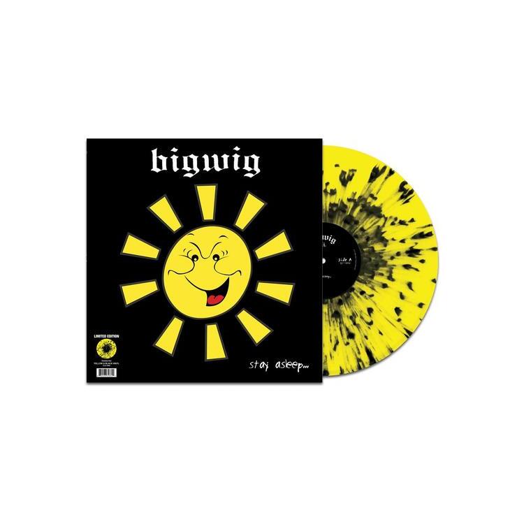 BIGWIG - Stay Asleep - Yellow/black Splatter