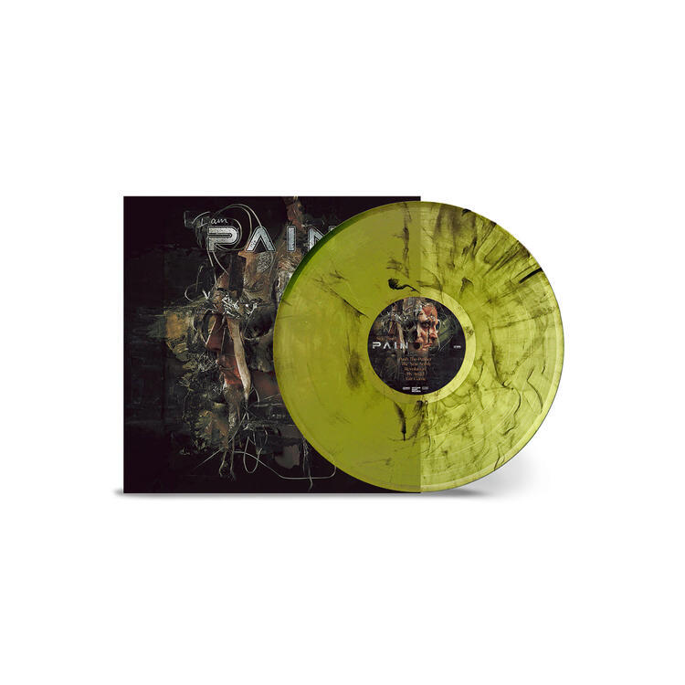 PAIN - I Am (Transparent Lime Green/black Smoke Vinyl)