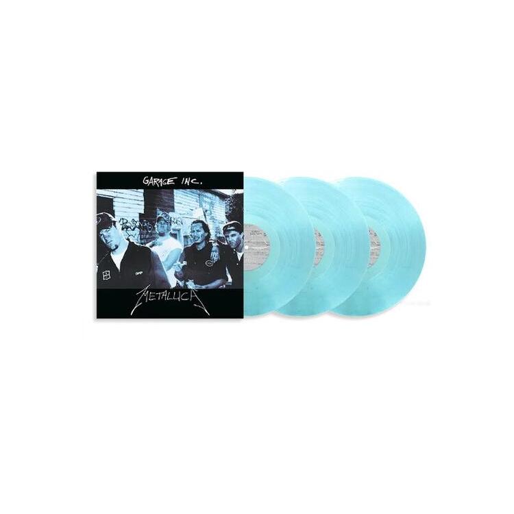 METALLICA - Garage Inc (Fade To Blue Vinyl)