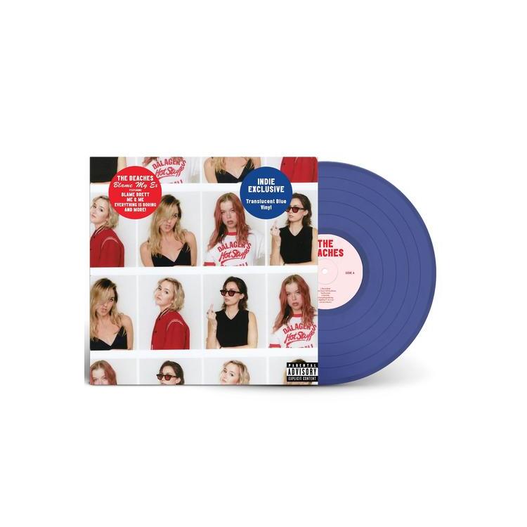 THE BEACHES - Blame My Ex (Transparent Blue Vinyl)