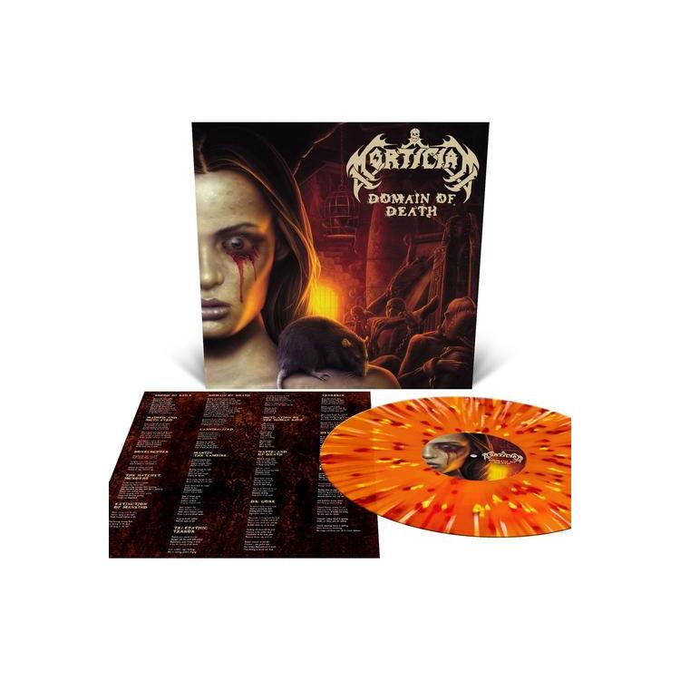 MORTICIAN - Domain Of Death (Orange Krush With Splatter Edition)