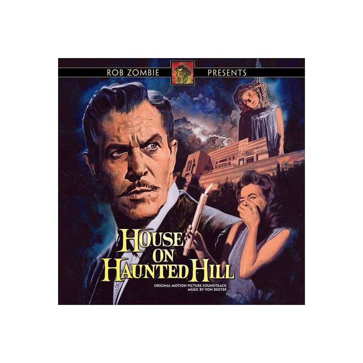 SOUNDTRACK - Rob Zombie Presents House On Haunted Hill (Pink & Black Hand Poured Vinyl)