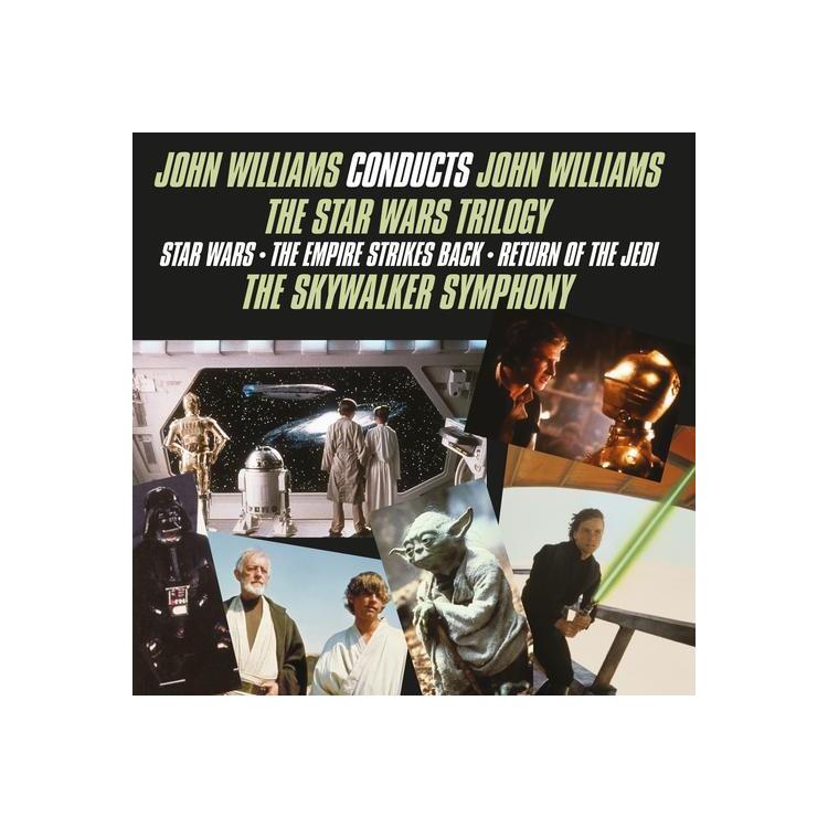 SOUNDTRACK - John Williams Conducts John Williams: The Star Wars Trilogy (Limited Translucent Green Coloured Vinyl)