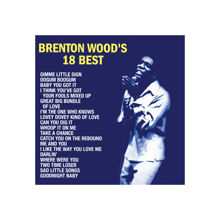BRENTON WOOD - 18 Best (Limited Baby Blue Coloured Vinyl)