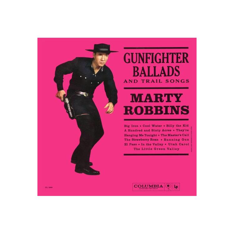 MARTY ROBBINS - Gunfighter Ballads And Trail Songs (Silver And Red 'bullets 'n' Blood' Vinyl)