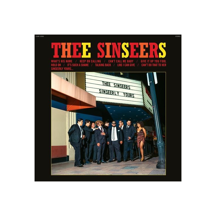 THEE SINSEERS - Sinseerly Yours (Opaque Yellow Vinyl)
