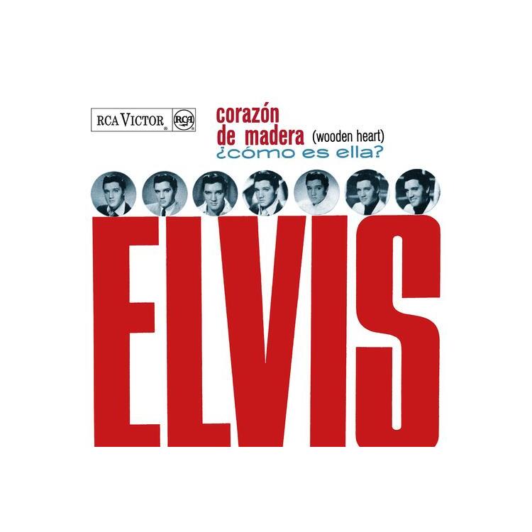 PRESLEY - Ep Etranger No.13 - Corazon De Madera (Spain) (Blue 7”)