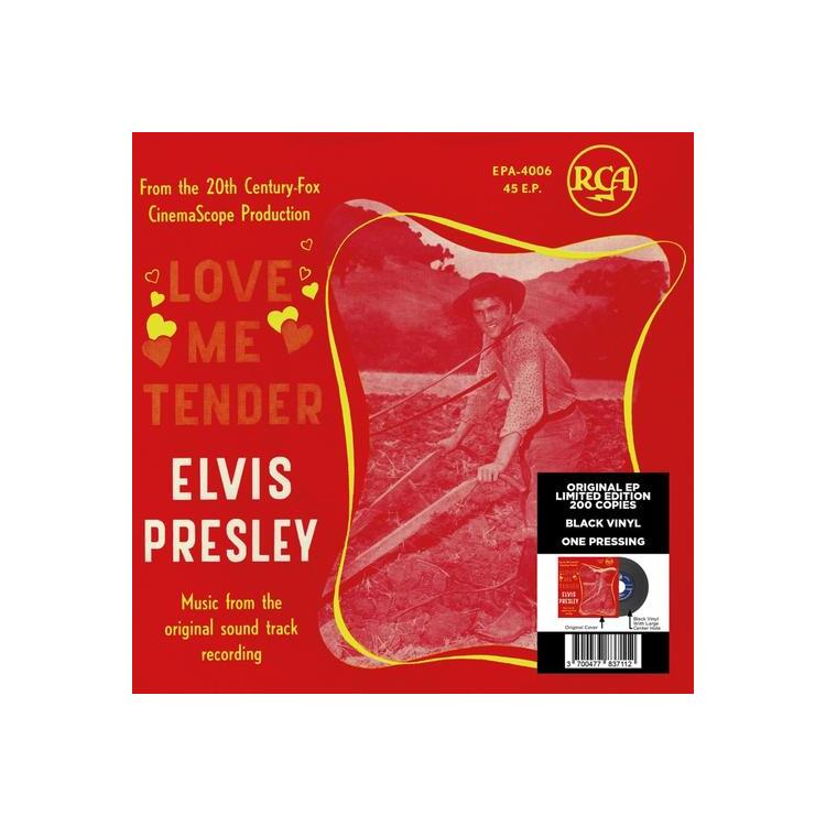 PRESLEY - Ep Etranger No.14 - Love Me Tender (Belgium) (7”)