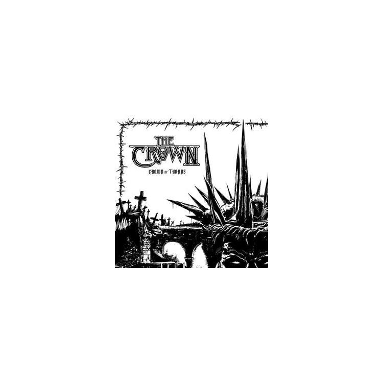 THE CROWN - Crown Of Thorns (Black / White Split Vinyl)