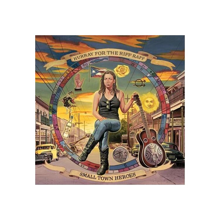 HURRAY FOR THE RIFF RAFF - Small Town Heroes [lp] (Pink Acid Wash Vinyl, Limited)