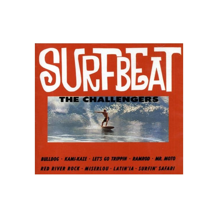 CHALLENGERS - Surfbeat (Clear Orange Vinyl)